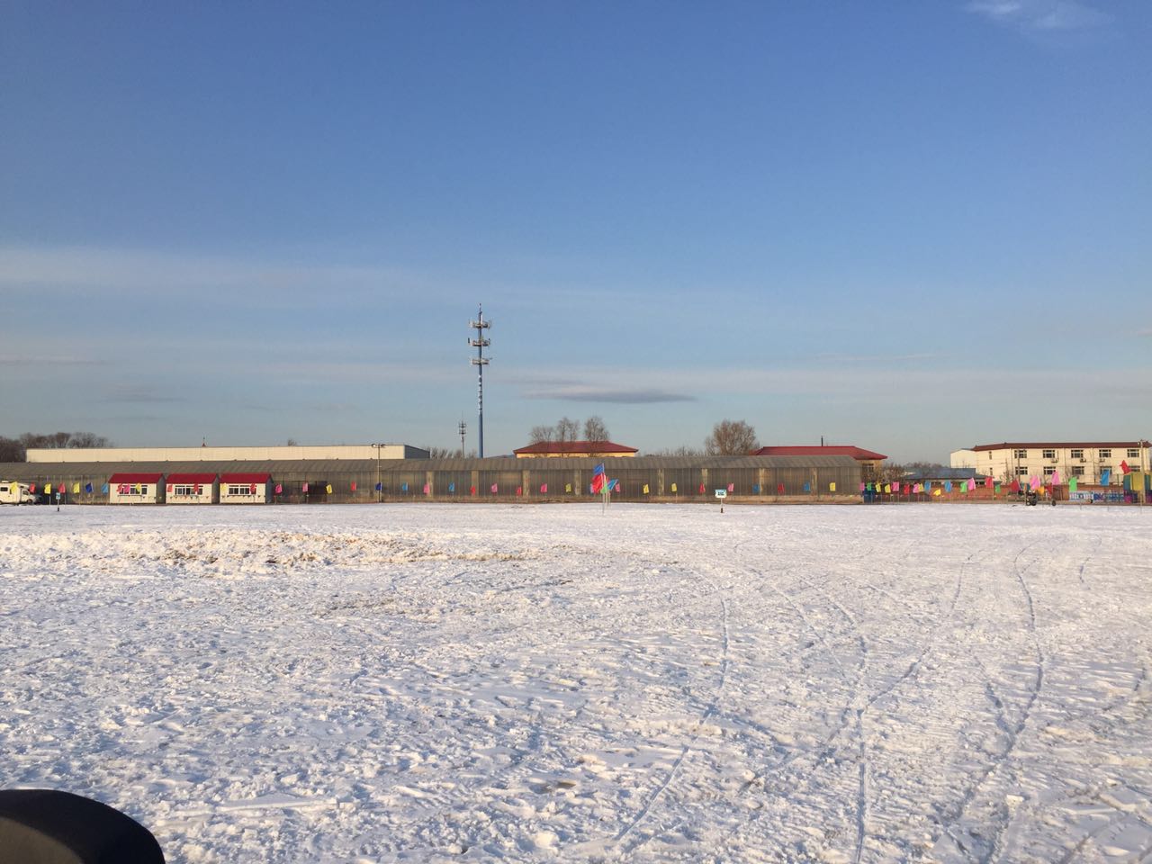 北京朝陽店冰雪樂園成功開幕，河北迪特加油助威